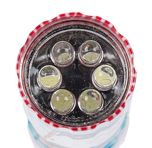 Out of the Blue 579666 – Taschenlampe Pferde mit 6 LED, sortiert - 2