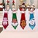 Produktbild Jspoir Melodiz Weihnachten LED Krawatte Dekoration Erwachsene Kinder Geschenke Kreative Geschenke Pailletten Krawatten