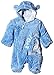 Pumpkin Patch  Fur All in One Footies, Blue (Periwinkle), 0-3 Months