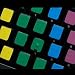 Produktbild Leere Lernen nicht transparenten farbigen Tastaturaufkleber - lernen, wie man schnell eingeben - passend für jede Tastatur