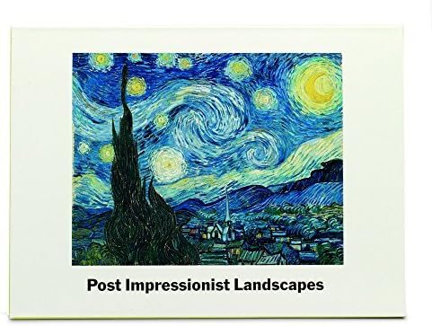 Arteum Note Card Pack Postcard-Impressionnism Post Box, Multi-Coloured