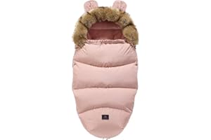 Gorger Pram Footmuffs Universal Winter Warm Waterproof Windproof Outdoor Baby Bunting Bags Suitable for Pushchairs, Strollers, Prams, Buggy, Car Seat, Baby Bed