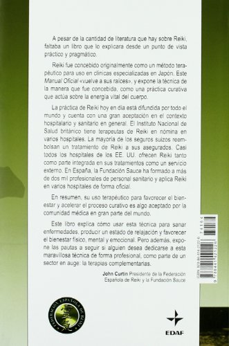 Book's Cover of Reiki. Manual del terapeuta profesional