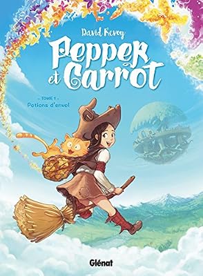 Glénat BD Pepper et Carrot - Tome 01 : Potions d'envol