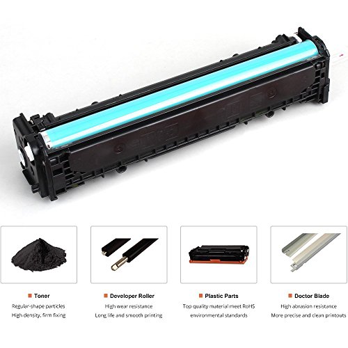 Cool Toner kompatibel toner für CF210X(131X) kompatibel für HP LaserJet Pro 200 color M251n M251nw, MFP M276n M276nw, Schwarz, 2400 Seiten - 2
