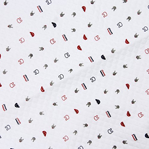 FakeFace Baumwolle Bettunterlage Inkontinenz Auflage Wasserdicht Saugfähig Maschine Waschbar für Baby Kleinkind Erwachsene 115 x 70 CM (Hund) - 4