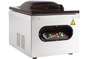 Buffalo Chamber Machine d'emballage sous vide en acier inoxydable 378 x 359 x 429 mm