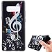 Produktbild Hülle für Samsung Galaxy Note 8,Handyhülle für Samsung Galaxy Note 8,Ultra Dünn Handyhülle,Leweiany 3D Kreativ Bunte Malerei Musik Note Painted Matt Prägung Muster Ultra Dünn Soft TPU Silikon Gummi Schutzhülle Kratzfeste und Scratch-Resistant Handytasche Schutz Handy Hülle Case Rückseite Handy Tasche Premium Shell Slim Etui Schale Bumper Case für Samsung Galaxy Note 8 Anti-Scratch Schutzhülle