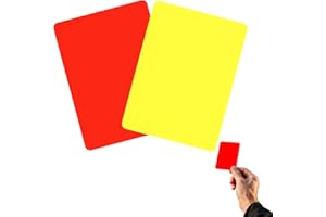 KIRVOS Football Referee Card Set, Multifunctional Sports Referee Card Set, Referee Tool for Football Games for Competition, Essential Accessories for Any Football Game Set