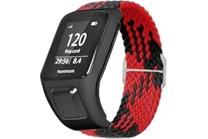 Feysentoe Reemplazo Correa para TomTom Runner 2/3 Cardio + Music para TomTom Spark Brazalete de Repuesto.