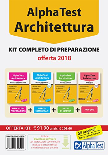 Alpha Test. Architettura. Kit completo di preparazione. Con software di simulazione Alpha Test. Architettura. Kit completo di preparazione. Con software di simulazione