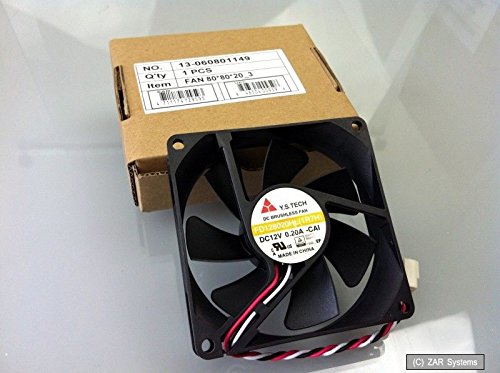 Preisvergleich Produktbild Synology Fan, Lüfter, Cooler für DS409, DS409+, DX512, DS411, DS413, 80x80x20 mm