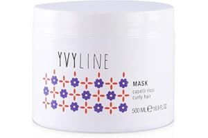 YVYLINE Professionelle Maske für lockiges Haar ? Anti-Frizz-Maske für lockiges Haar ? Konditionierungsschritt nach der Curly Girl-Methode ? Feuchtigkeitsmaske ? Anti-Frizz-Behandlung ? 500 ml