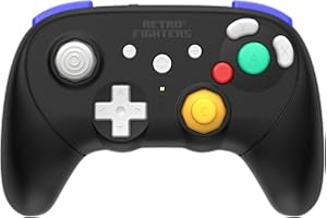 Retro Fighters BattlerGC Pro Series GameCube Controller Switch/PC/GameCube - Black