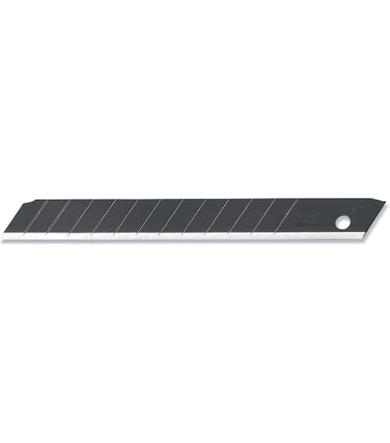 OLFA Dual Edge Safety Knife Blades, 50 Blades (SKB-2/50B) - Trapezoid Shaped Dual-Side Carbon