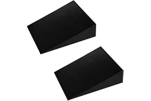 Baoblaze 2Pcs Foam Yoga Wedge Blocks Slant Boards Calf Stretcher EVA Lightweight Training Equipment Calf Raises for Calf Stretching Yoga Weightlifting