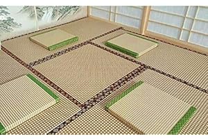 HUAWELL Traditionelle japanische Innen Igusa Einheit Tatami 2,5 cm Stärke 44cm*88cm Brownish Green