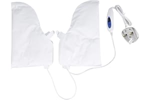 NCONCO Paraffin Wax Bath Heated Gloves& Booties Electric Heated Professional SPA Therapy Booties for Hands Foot Care Hot Spa Wax Treatment