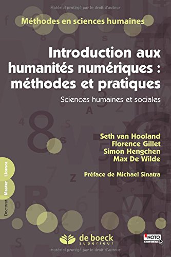 Télécharger Introduction aux humanités numériques : méthodes et pratiques PDF Fichier Télécharger Introduction aux humanités numériques : méthodes et pratiques PDF Fichier