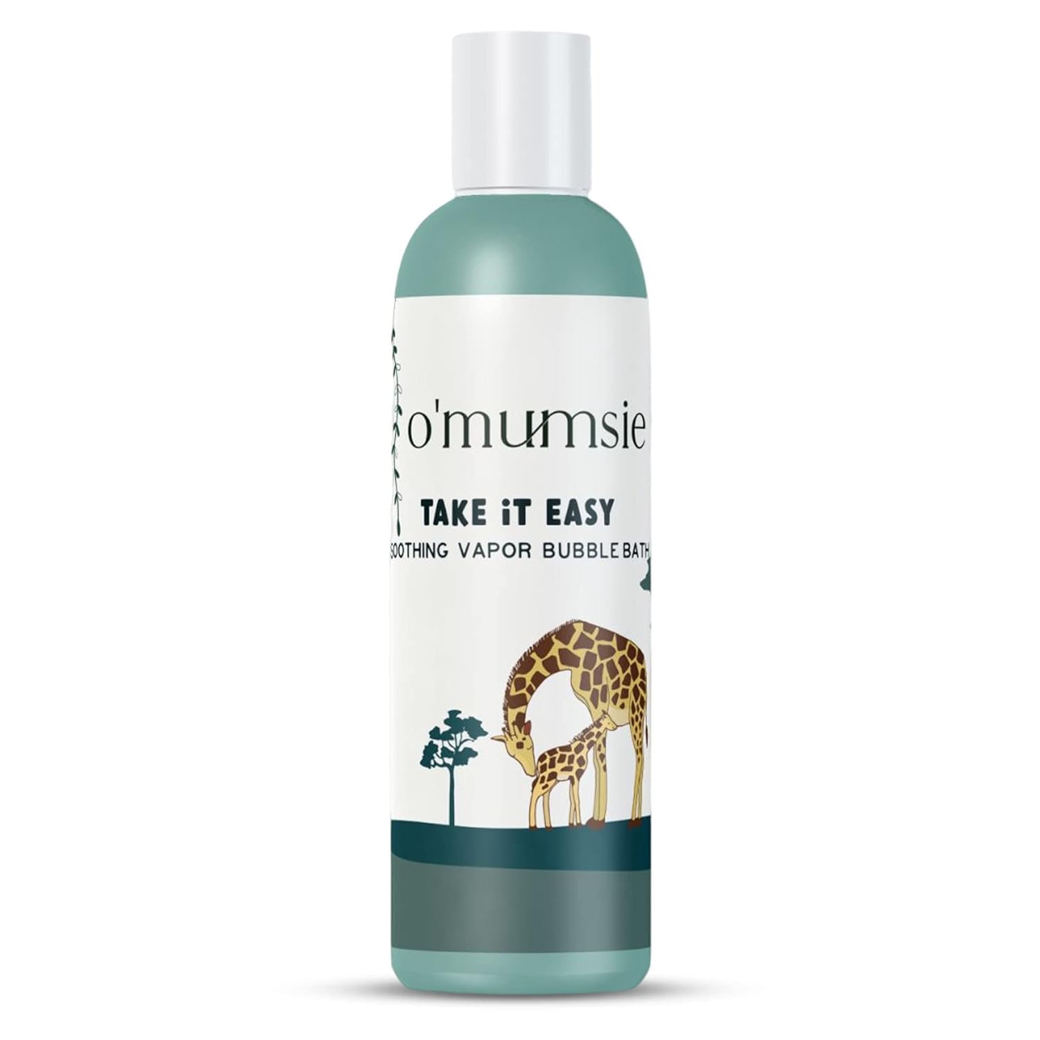 o’mumsie - curated for devoted mamas- Soothing Vapor Bubble Bath With Eucalyptus & Lavender| Plant Rich Formula Safe For Kids