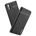Produktbild iPhone X Hülle, GEBEI Echt Leder Case Flip Cover Wallet Schutzhülle Rundum Schale Kartenfach Magnetverschluss Tasche Etui für iPhone X, 2017 Version