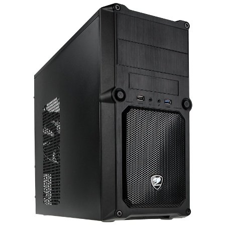 Preisvergleich Produktbild Cougar MG100 Micro-ATX-Tower schwarz PC Gehäuse