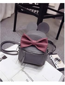 jecxep Damen Cute Cartoon Rucksack Schule Girl 's Big Ohren Mehrzweck weiblich Tasche