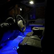 Guance 9 LED Custom Cuttable Bike/Car Blue Light for Interior/Exterior