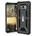 Produktbild Urban Armor Gear Premium Monarch Schutzhülle nach US-Militärstandard für das Samsung Galaxy S8 - Graphit grau[Verstärkte Ecken, Sturzfest, Leder, Strukturierter Rahmen, Vergrößerte Tasten]-GLXS8-M-GR