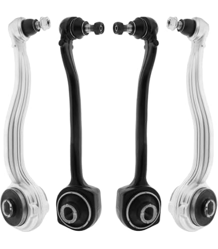 Kit 6 Pièces Bras Suspension Avant Mercedes Classe A W168 - Triangles, Rotules, Biellettes - Compatible A140, A160, A190, Etc.