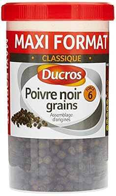 Ducros Poivre Noir en Grains 90 g