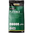 Everbuild 730 Universal Flexible Hygienic Wall and Floor Tile Grout – For Use With Joints Up to 15mm Wide – Grey – 5kg