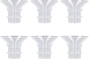 KEENSO 6 szt. Wkładek Kołnierzowych, 13/15/17/19/21 Mm Wkładek Kołnierzowych Laktatora (17 MM)