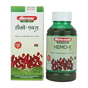 Baidyanath Jhansi Hemo-x, 500 Ml