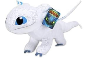 DreamWorks Dragons 3: Le Monde caché Furie Eclair 42 cm Glow in The Dark Effet