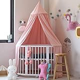 Decoraci&oacute;n para Hogar Dormitorio Sharplace Cama con Dosel de Princesa Mosquitero de Algod&oacute;n Colgante Transpirable para Ni&ntilde;os Rosado