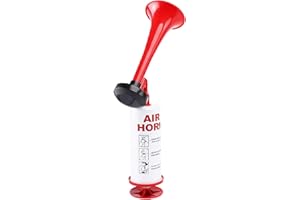 Self-Defense Horn Tromba,Corno Sportivo Portatile,Tromba D'aria,Fanfare Air Horn,Pompa Per Corno D'aria,Rumore Forte Avvisatore Acustico,Per Nautica,Eventi Sportivi Di Sicurezza,Kiuiom