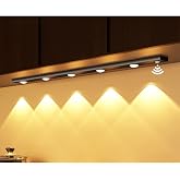 Neo Vista Hareket Sens&ouml;rl&uuml; Slim Led Kabin Armat&uuml;r&uuml; Dekoratif Dim Edilebilir Usb Şarjlı Aydınlatma (Siyah, 60 CM)