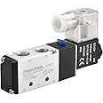 Heschen Electrical Pneumatic Solenoid Valve 4V210-08 12VDC PT1/4 5 Way 2 Position CE