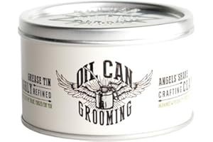 Oil Can Grooming Angels' Share Crafting Clay – Matte Finish Hair Clay for Men – Strong Hold, Natural Texture & Reworkable Styling – 100ml