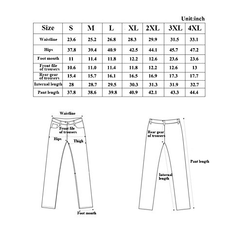 Herren Hose, West Biking Lang Radhose Fitness-Hosen für Herren Reflektierende Radsport Running Fahrradhose - 6