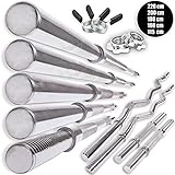 Lieferumfang: 1 Langhantelstange 30 mm / 180 cm mit 2 Federverschlüssen