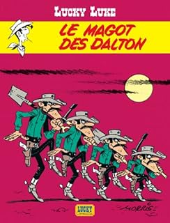 jaquette livre Lucky Luke, tome 16 : Le magot des Dalton