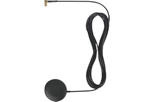 Nelawya DAB Antenne Auto SMB Anschluss Digitale DAB Autoradio Scheibenkleber Antenne mit 3 Meter Kable für Pioneer, Kenwood, JVC, Alpine,AiliTech Radios