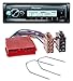 Produktbild caraudio24 Pioneer MVH-MS510BT USB AUX Bluetooth MP3 Autoradio für Peugeot 205, 405, 505, 605