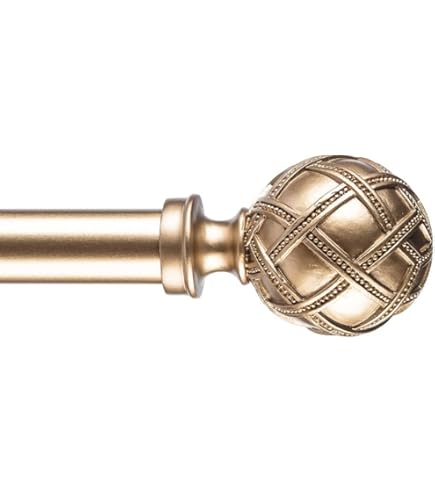 Bastone Tenda Estensibile GD LOVES - Ferro Antichizzato 70-120cm/120-210cm/160-310cm | Stile Shabby Chic