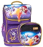 Rucksack mit Sporttasche Lego Friends Popstar Maxi mit Sporttasche Kinder-Rucksack, Purple