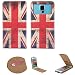 Produktbild Handyhülle für 6 Zoll Phablet Medion, LG, Sony, Cubot Schutzhülle Schutztasche Handy Hüllen Flip Nano XXL England