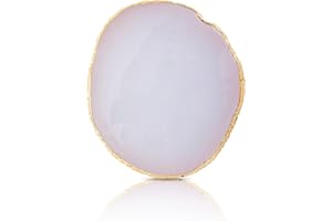 WLLHYF Nail Art Palette, Resina Nail Art Painting Paletas de Colores Mezclados Placa de Maquillaje Irregular Placas de Uñas Herramienta Borde Dorado Soporte de Uñas para Nail Art Pintado a Mano