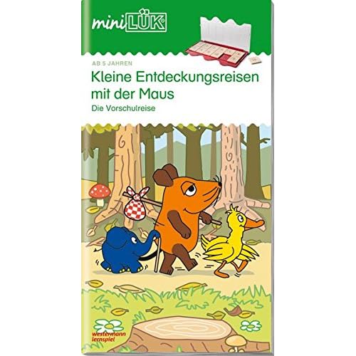 miniLÜK: Kleine Entdeckungsreise mit der Maus: Die Vorschulreise für Kinder ab 5 Jahren.